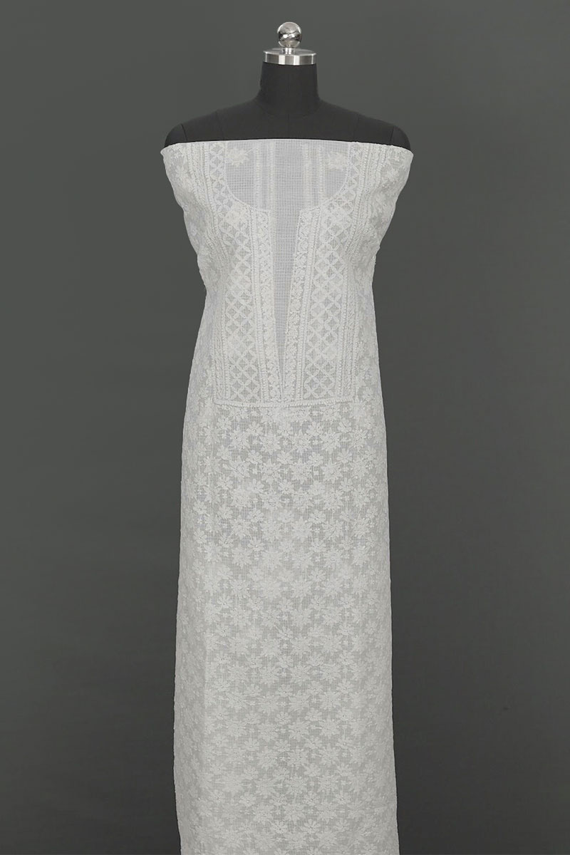 ISHIEQA's Purple Cotton Chikankari Dress Material - KL0410D | Dress  materials, Beautiful dresses, Dress