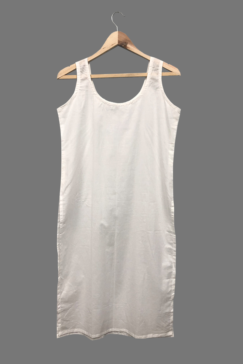 Maraasim Cotton Camisole Long Slip for Women, Full Length Inner Slip Lining  for Kurtis, Kurta and Chicken Suits White XXS : Amazon.in: Clothing &  Accessories